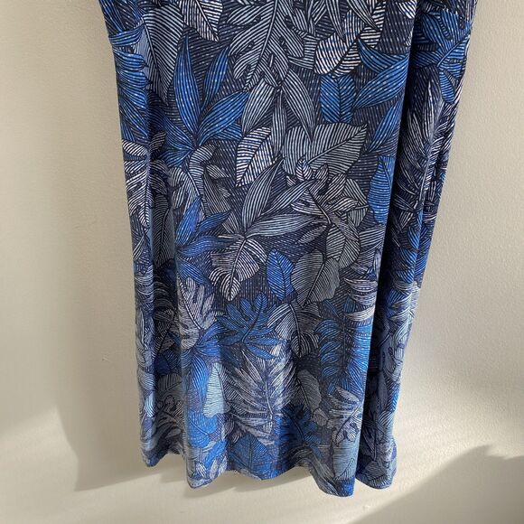 Columbia OMNI Freeze Advanced Cooling Sleeveless Tank Dress PFG Blue Medium - Picture 3 of 5